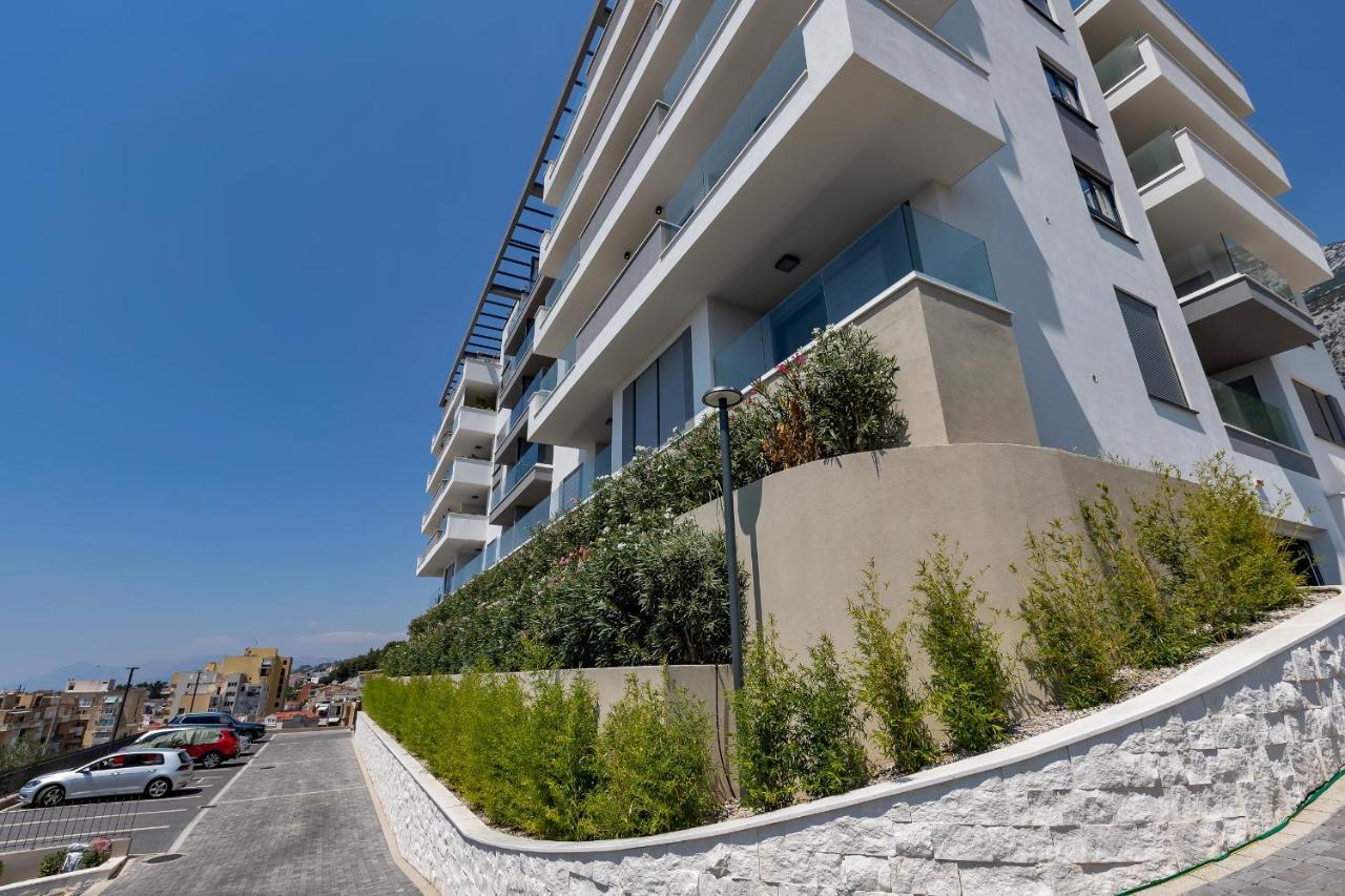 Luxury Seaview Apartment Dzenan Makarska Bagian luar foto