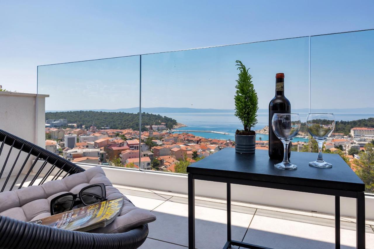 Luxury Seaview Apartment Dzenan Makarska Bagian luar foto